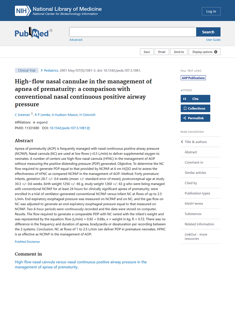 high-flow_mgmt_apnea Screenshot of PubMed abstract