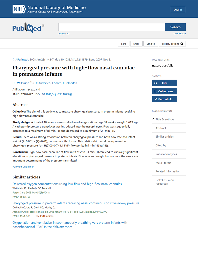 pharyngeal_pressure Screenshot of PubMed abstract